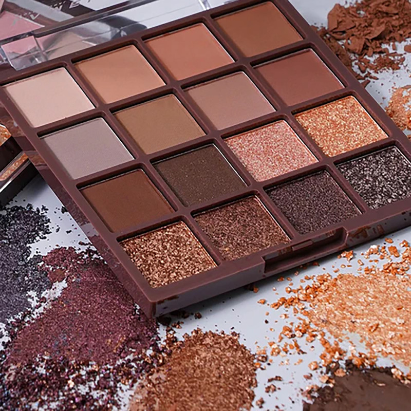 پالت سایه چشم لامل مدل Shades of Brown شماره 16