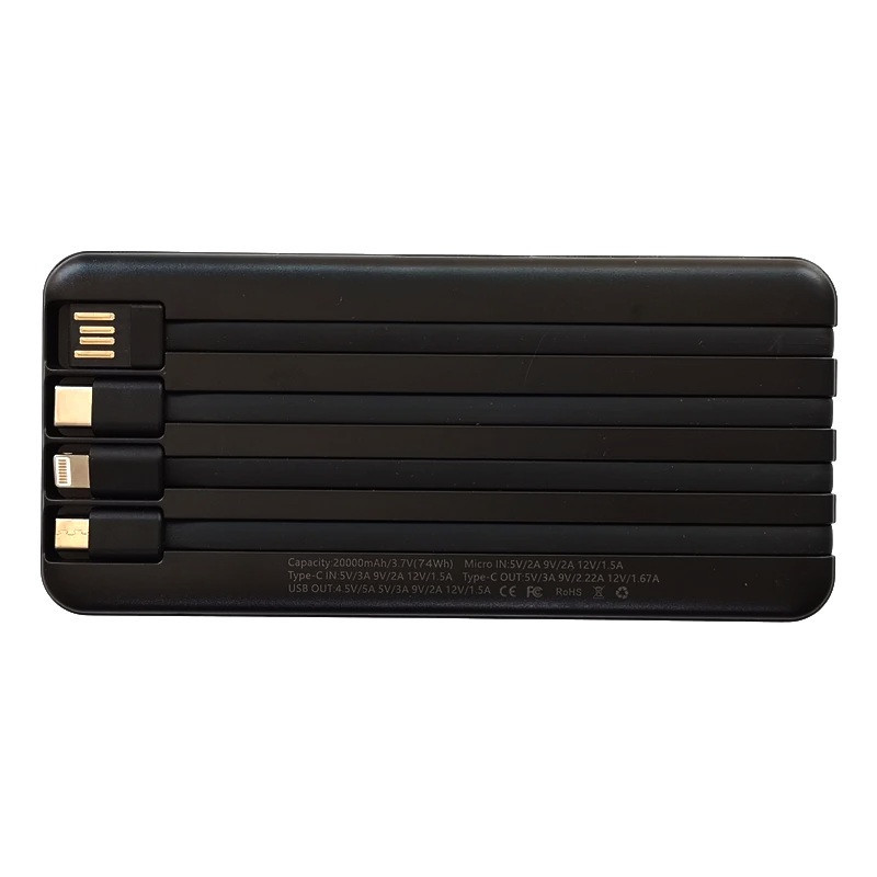 پاوربانک 22.5 وات ويكو مدل 23_WP  ظرفیت 20000 میلی آمپر ساعت به همراه کابل تبدیل USB_C
