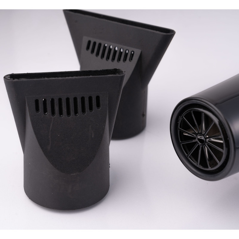سشوار حرفه‌ای 2400 وات کنورث مدل KW-9030، موتور AC، وزن 1050 گرم، المنت فلز، دارای سری متمرکز‌کننده باریک، متمرکز‌کننده پهن با ویژگی صاف‌کنندگی، با قابلیت فناوری تولید یون