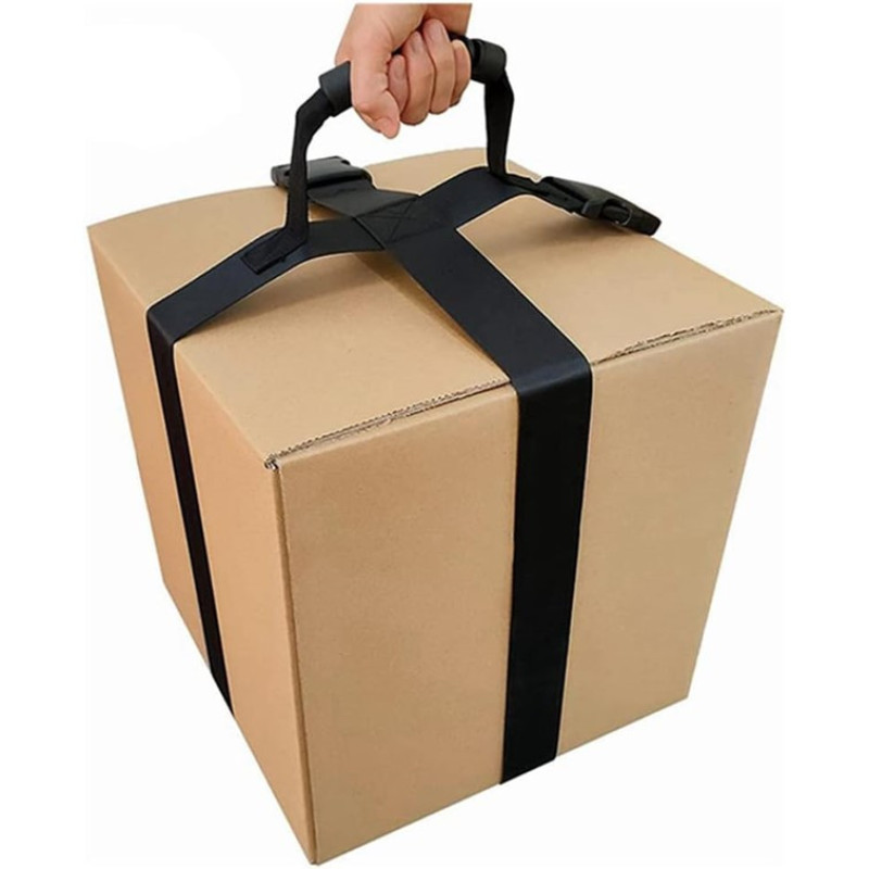 نوار برزنتی حمل جعبه و کارتن مدل دو بند دسته دار