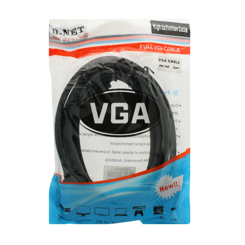 کابل VGA دی‌نت مدل NDG01 طول 3 متر