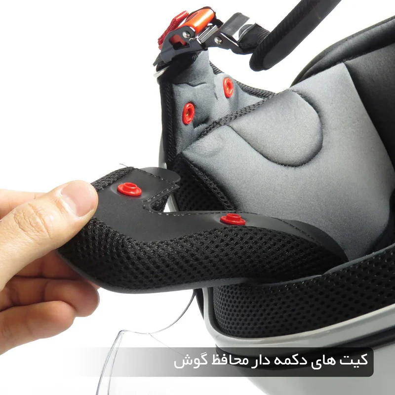کلاه کاسکت بدون فک دینو مدل OPENFACE کد 2130