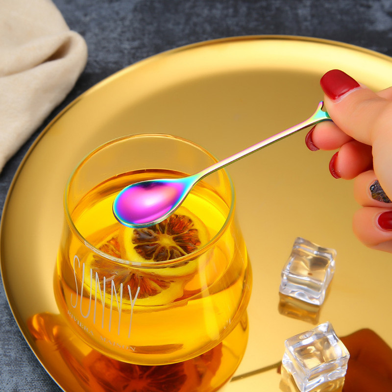 قاشق چای خوری مدل برگ کد 00670 مجموعه 6 عددی