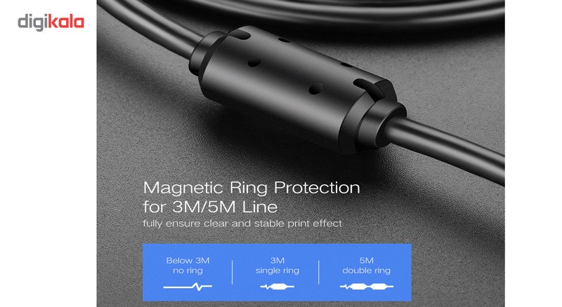 کابل 3.0 USB پرینتر یوگرین مدل US210-10372 طول 2 متر