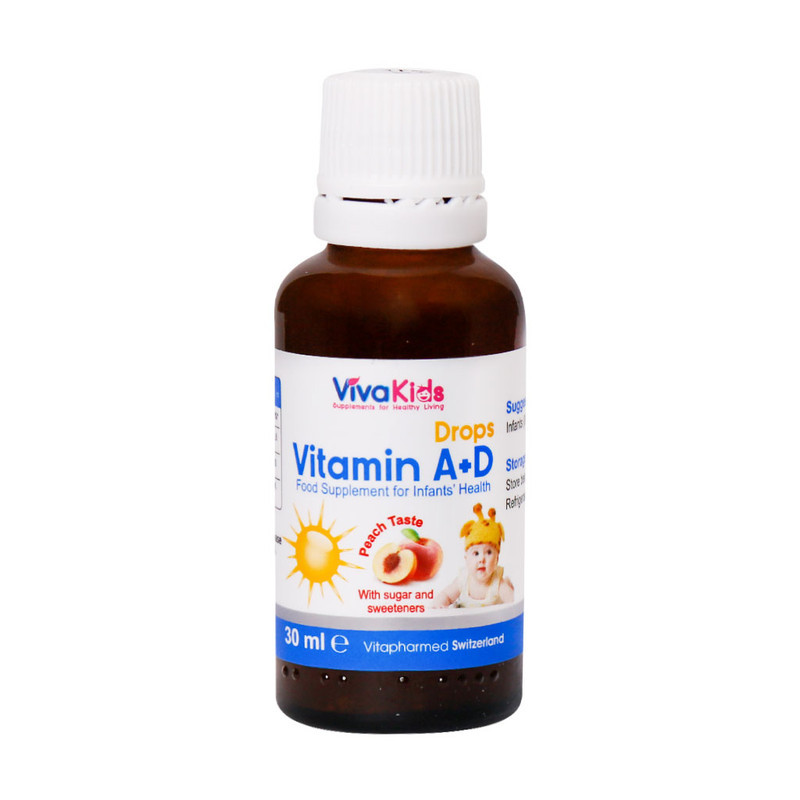 قطره ویتامین آ+د ویواکیدز - 30 میلی لیتر
