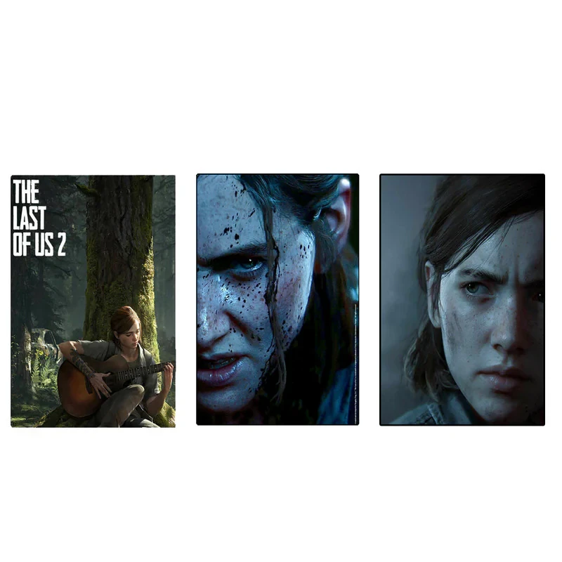 تابلو شاسی طرح بازی the last of us 2 کد AP400 مجموعه 3 عددی