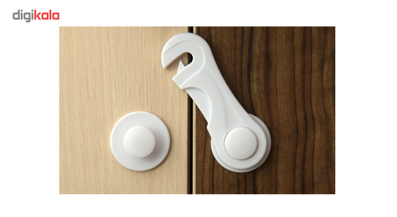قفل کابینت نینو مدل latch بسته 2 عددی