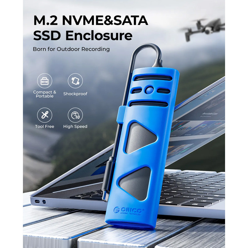 باکس M.2 NVMeSATA اوریکو مدل ORT1M2-G2