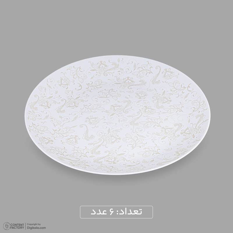 سرویس غذاخوری اوپال 26 پارچه 6 نفره دینو مدل  ورژن 2 کد 26012