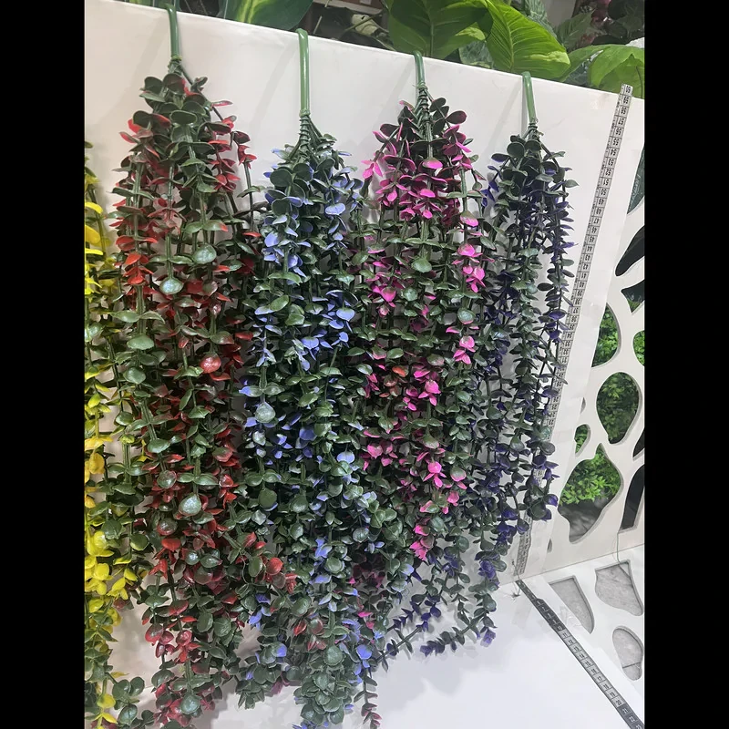 گل مصنوعی آویز شمشاد با ابعاد 10x10x60 سانتی‌متر و وزن 100 گرم