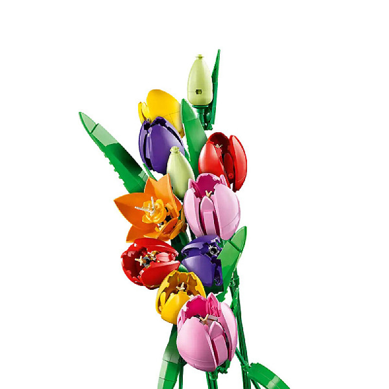 لگو 576 تکه سری بوتانیکال مدل Tulip Bouquet 11501