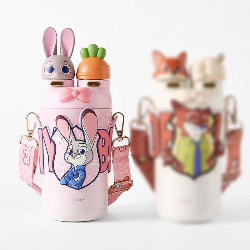 قمقمه کودک مدل Judy Hopps گنجایش 0.55 لیتر