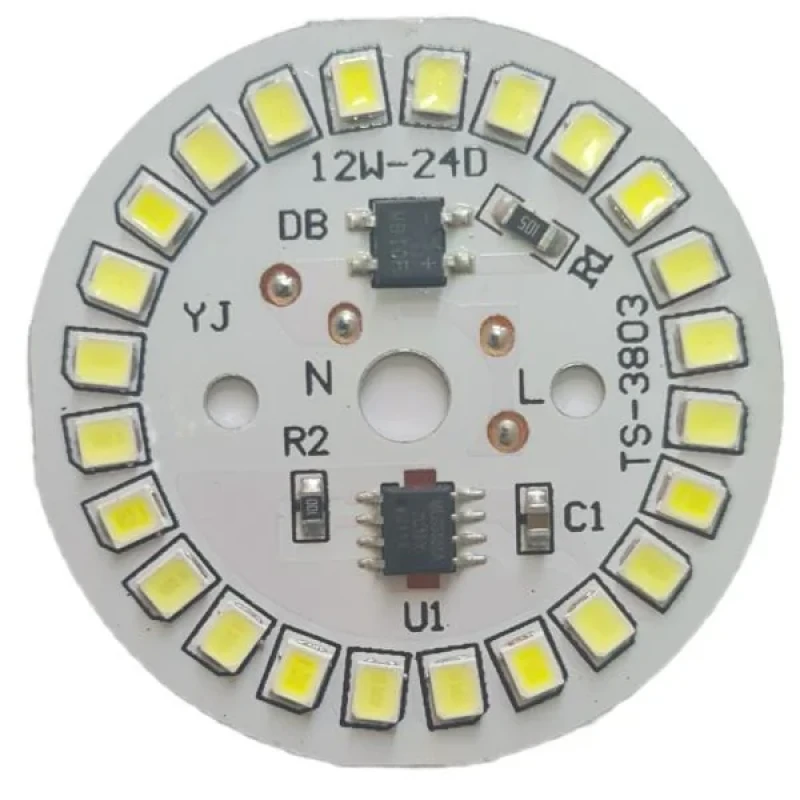 چیپ ال ای دی 12 وات مدل TS-3803 بسته 2 عددی