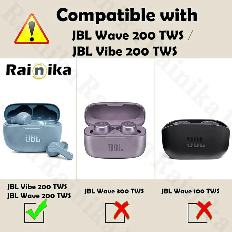 کاور رینیکا مدل Wave 200 مناسب برای کیس هدفون بی سیم جی بی ال JBL Wave 200