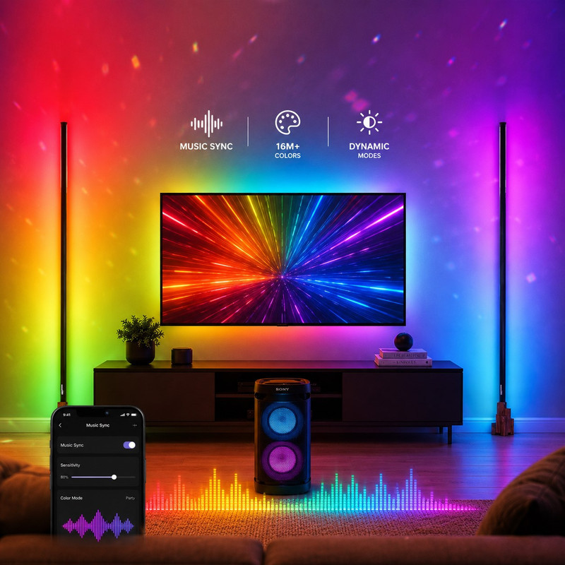 آباژور ایستاده سام لایتینگ مدل کرنر لایت کد CL150pro