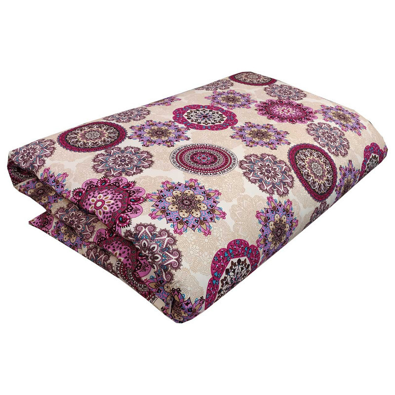 ملحفه تشک مهمان مدل خورشیدی کد F2 سایز 195x100 سانتی متر