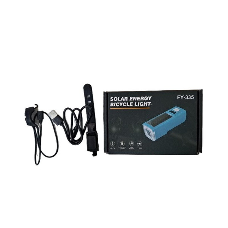 چراغ جلوی دوچرخه مدل solar energy FY335