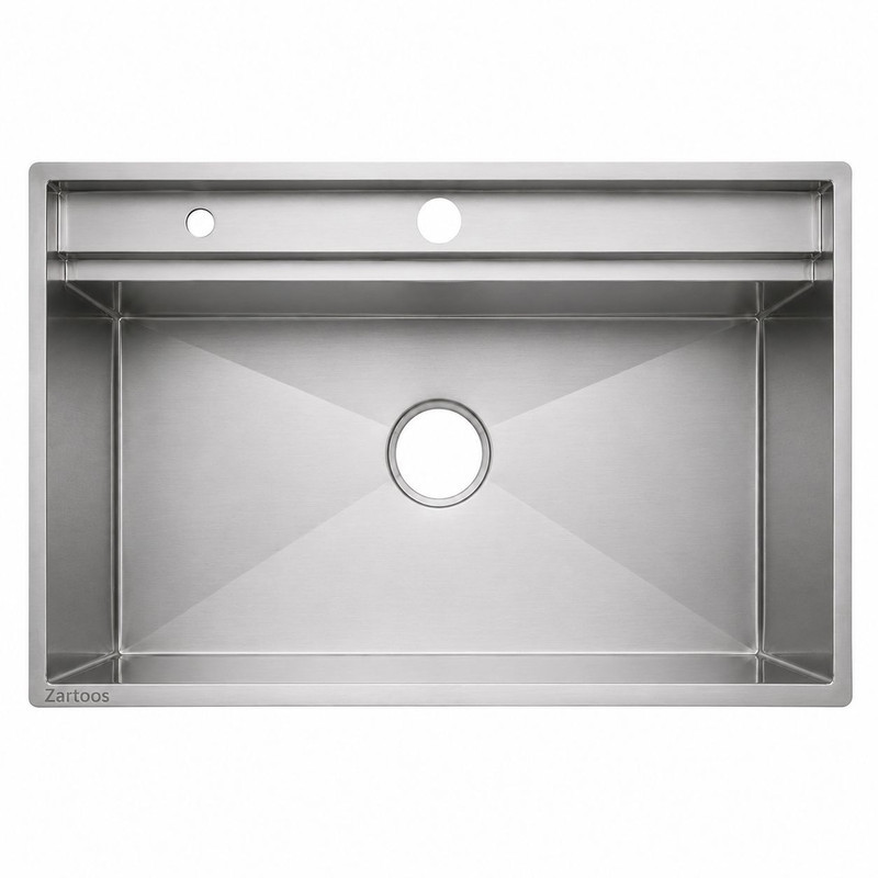 سینک ظرفشویی استیل توکار یک لگنه زرتوس مدل Zs901-eco