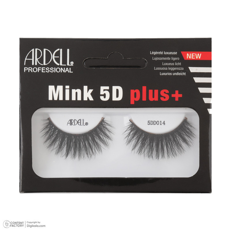 مژه مصنوعی سه بعدی آردل مدل Mink 5D Plus+ 5DD014