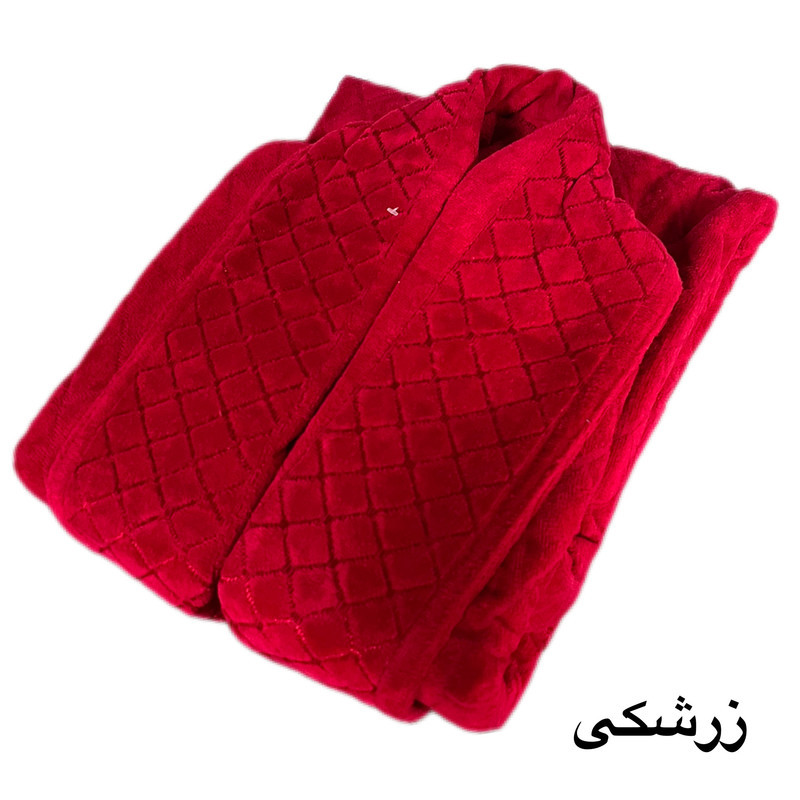 حوله پالتویی آقای کاریزما طرح ماتی سایز 125 مناسب برای قد 160 الی 185