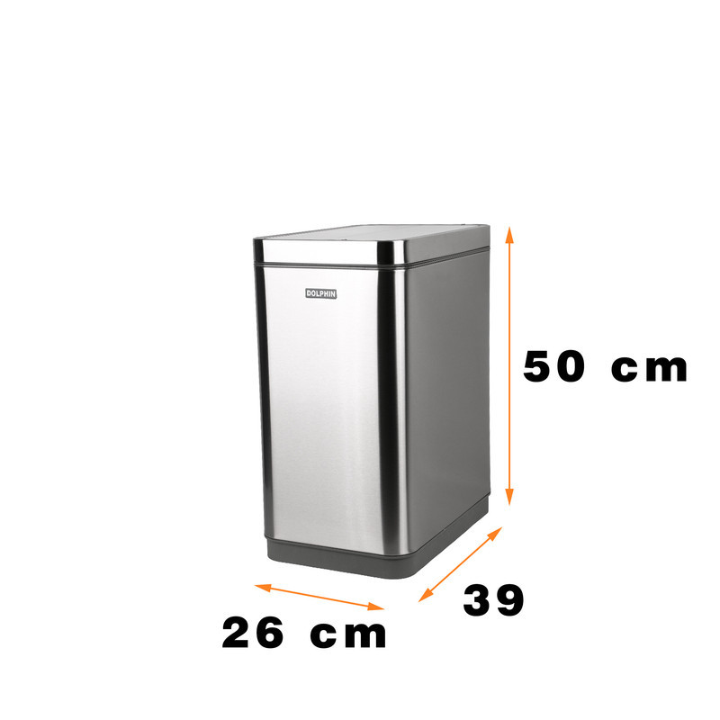 سطل زباله دلفین مدل اتوماتیک کد EV-8821-20litr