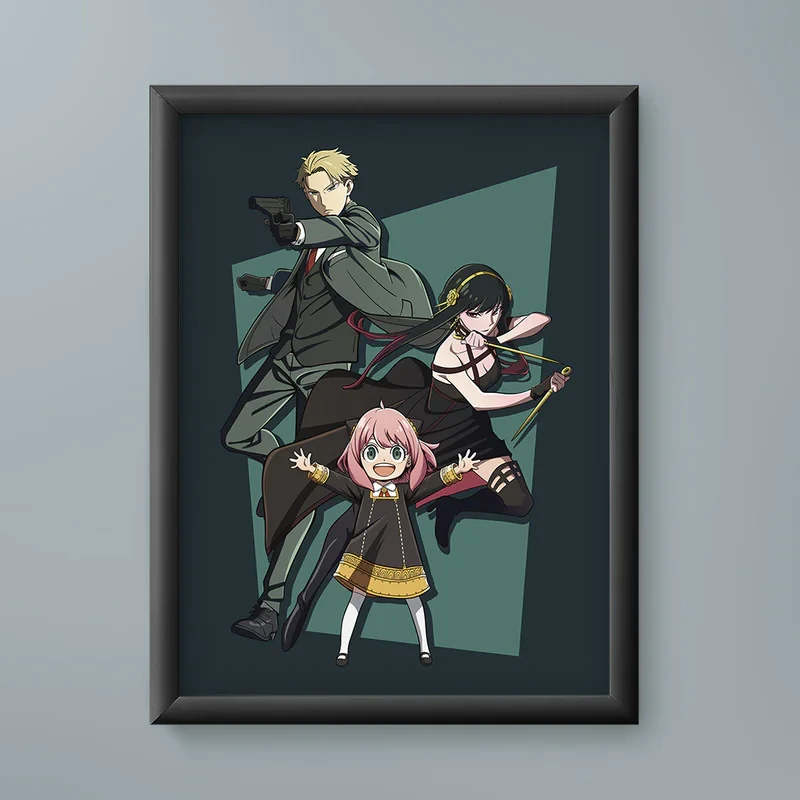 تابلو مدل انیمه اسپای فمیلی spy x family anime 02