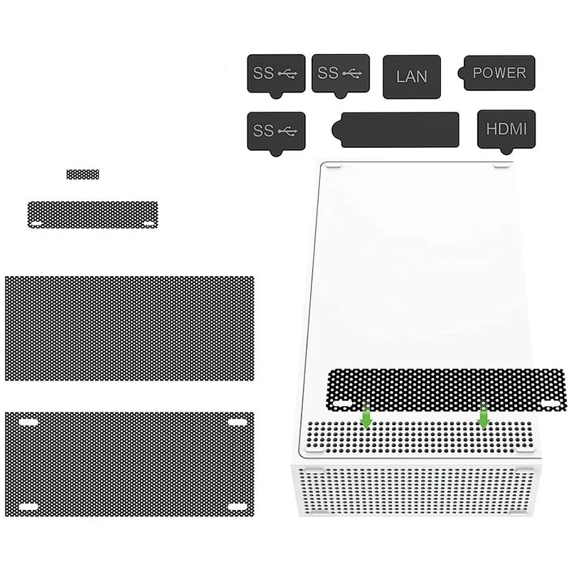 محافظ گرد و غبار کنسول Xbox Series s دابی مدل DOBE TYX-0669