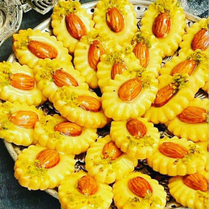 کاتر شیرینی پزی نگین مدل بیضی