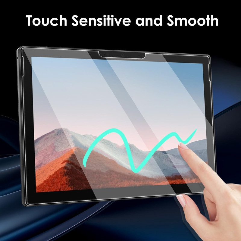 محافظ صفحه نمایش شیشه ای بادیگارد مدل TabG مناسب برای تبلت مایکروسافت Surface Pro 45677 Plus