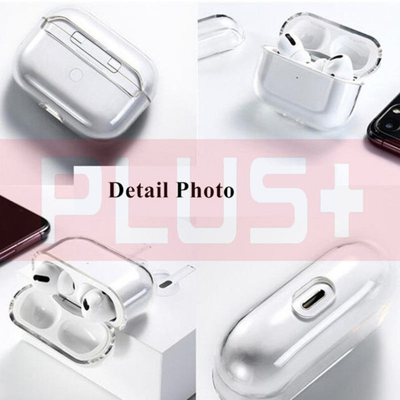 کاور پلاس مدل Clear-PL مناسب برای کیس اپل ایرپاد Airpods Pro  Airpods Pro 2