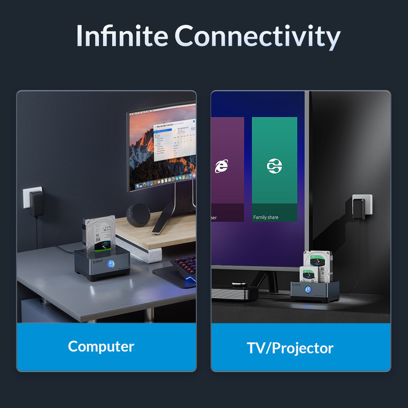 قاب هارد اکسترنال USB -C اوریکو مدل 5528C3-C