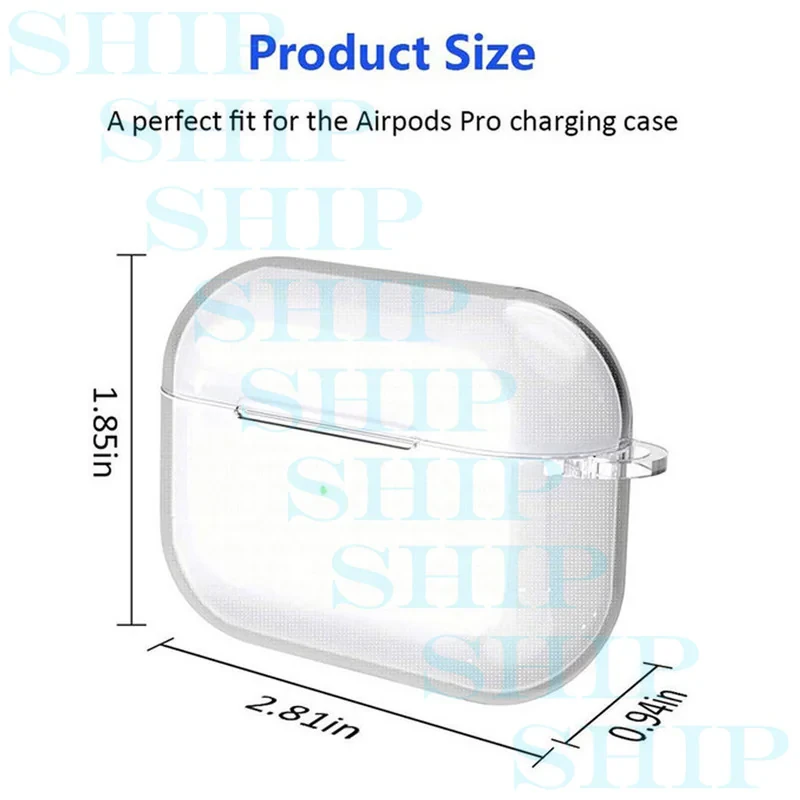 کاور شیپ مدل Clear-SH مناسب برای کیس اپل ایرپاد Airpods Pro