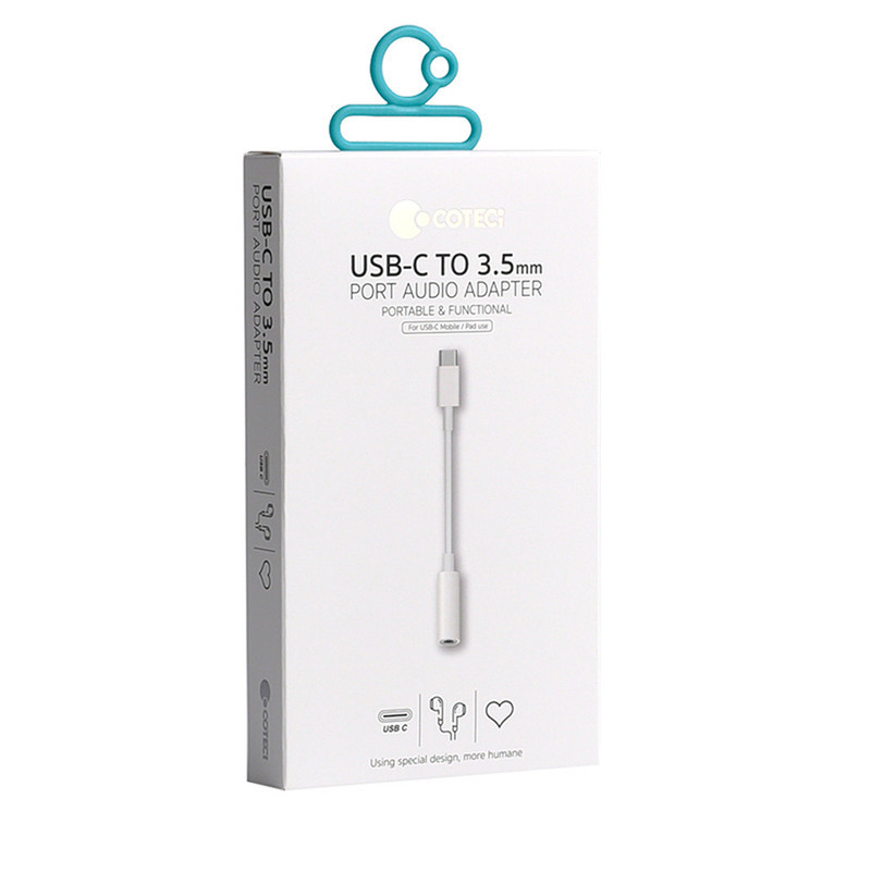 مبدل USB-C به جک 3.5 میلیمتری کوتسی مدل 33012