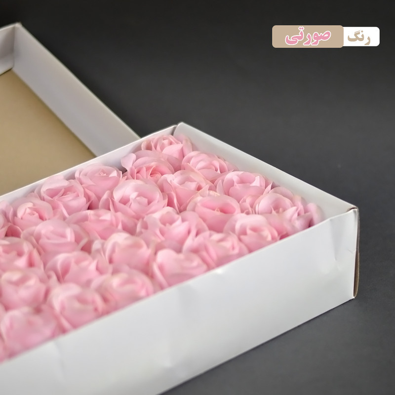 گل مصنوعی مدل سرگل رز بسته ده عددی