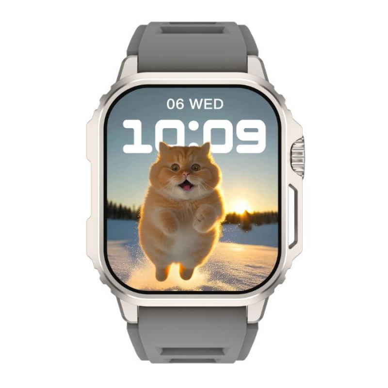 ساعت مچی هوشمند 1.75 اینچ لومینکس مدل TW11 mini با بند سیلیکونی