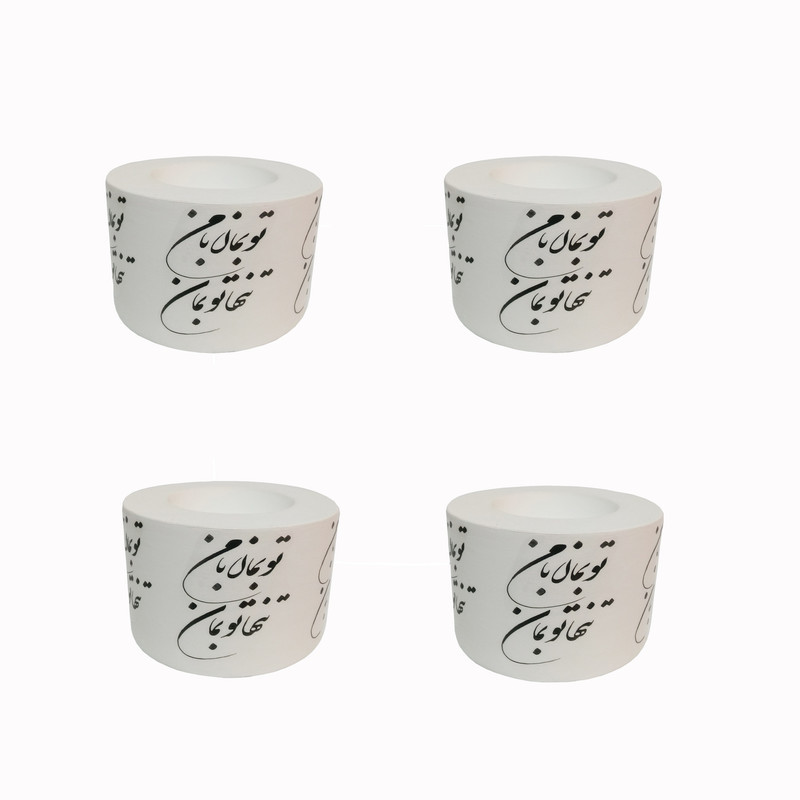 جاشمعی مدل MM 4 بسته 4 عددی