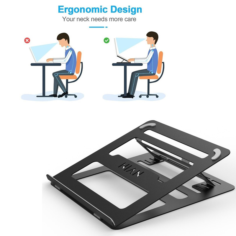 پایه نگهدارنده لپ تاپ نیان مدل LS-02