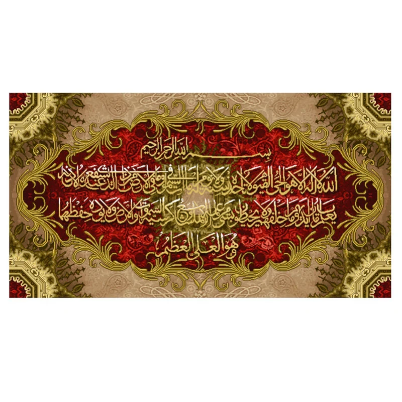 نخ و نقشه تابلوفرش مدل 22154