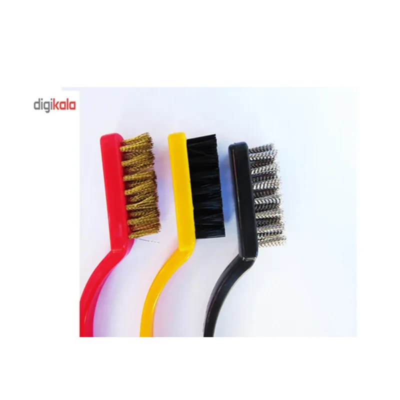 فرچه شستشو مدل سیمی مجموعه 3 عددی