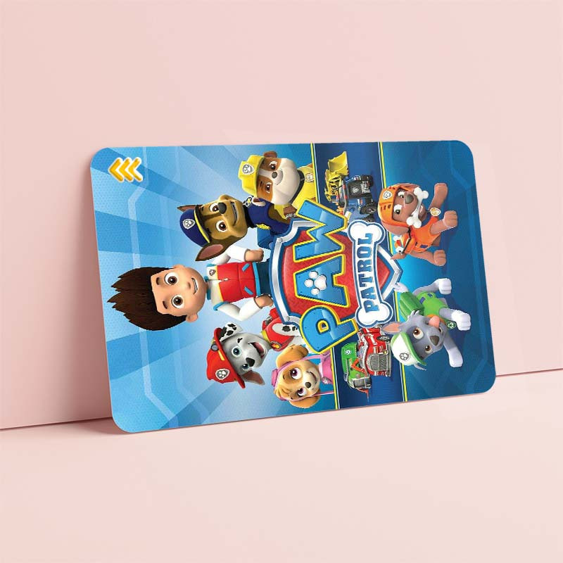 استيکر کارت کارنيکا طرح سگ های نگهبان paw patrol کد 63344 مجموعه 6 عددی