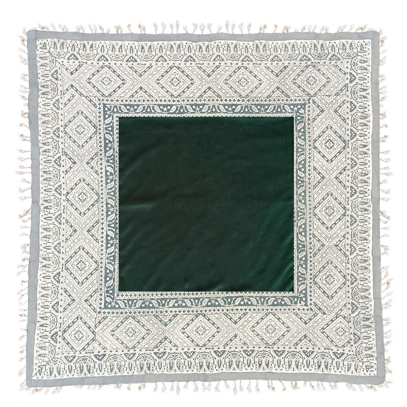 رومیزی مخمل مدل سنتی