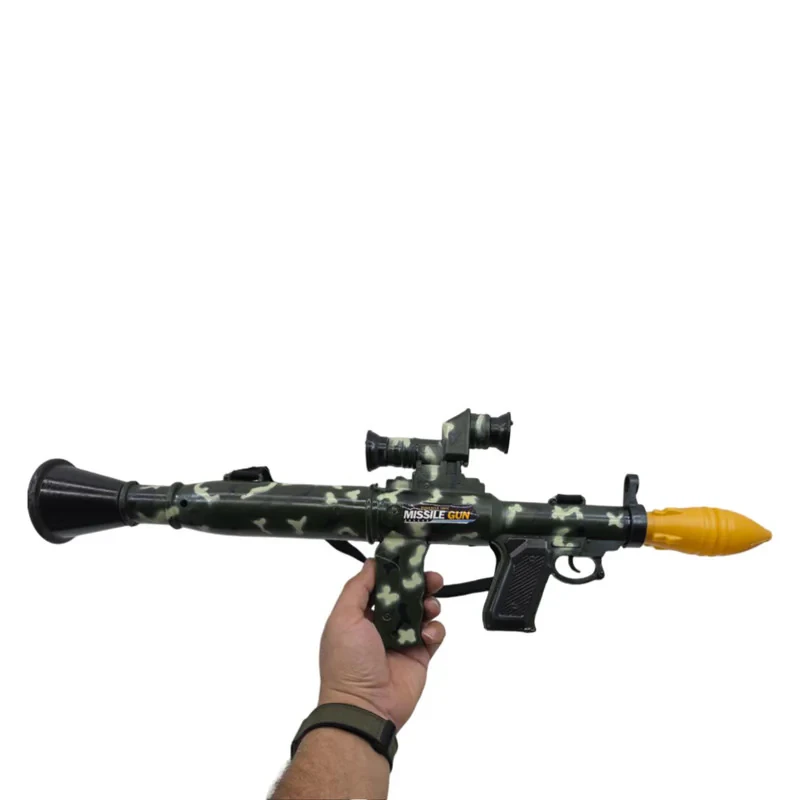 ست تفنگ بازی ناب سل مدل کماندو آر پی جی کلاشینکف کلت RPG AK-47 COLT