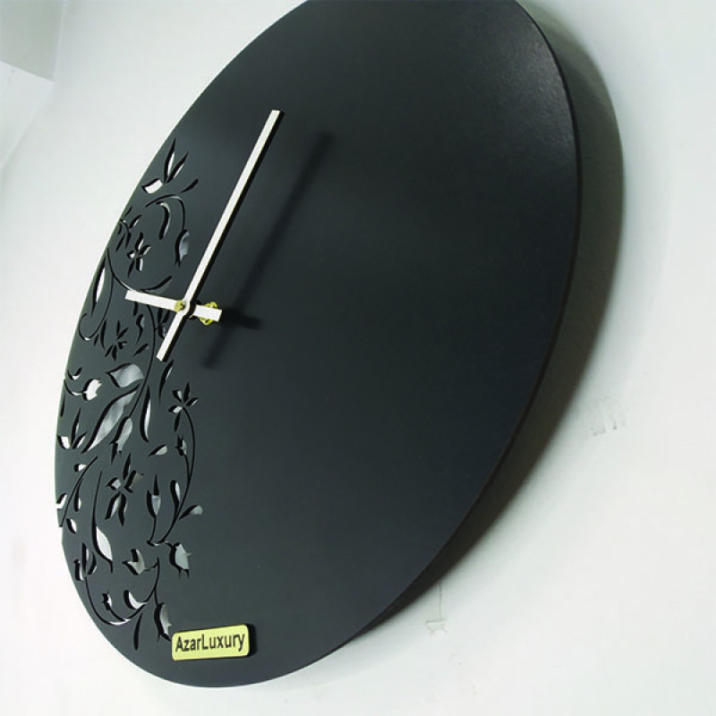 ساعت دیواری آذرلاکچری طرح کلاسیک کد wcl01