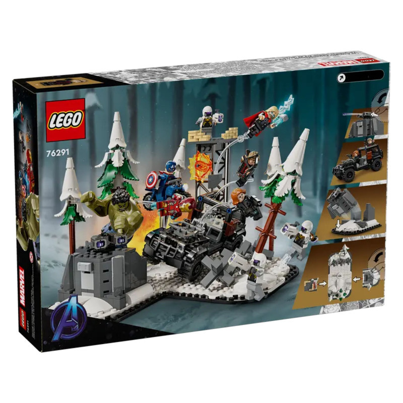 لگو سری The Avengers Assemble مدل Age of Ultron کد 76291