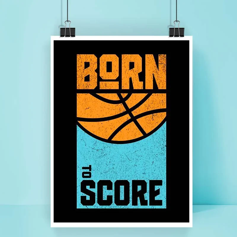 پوستر کارنيکا طرح عاشق بسکتبال Basketball Lover کد 96918 مجموعه 8 عددی