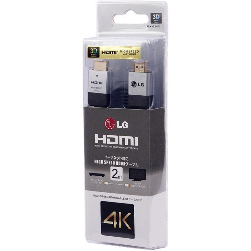 کابل HDMI ال جی مدل 4k طول 2 متر