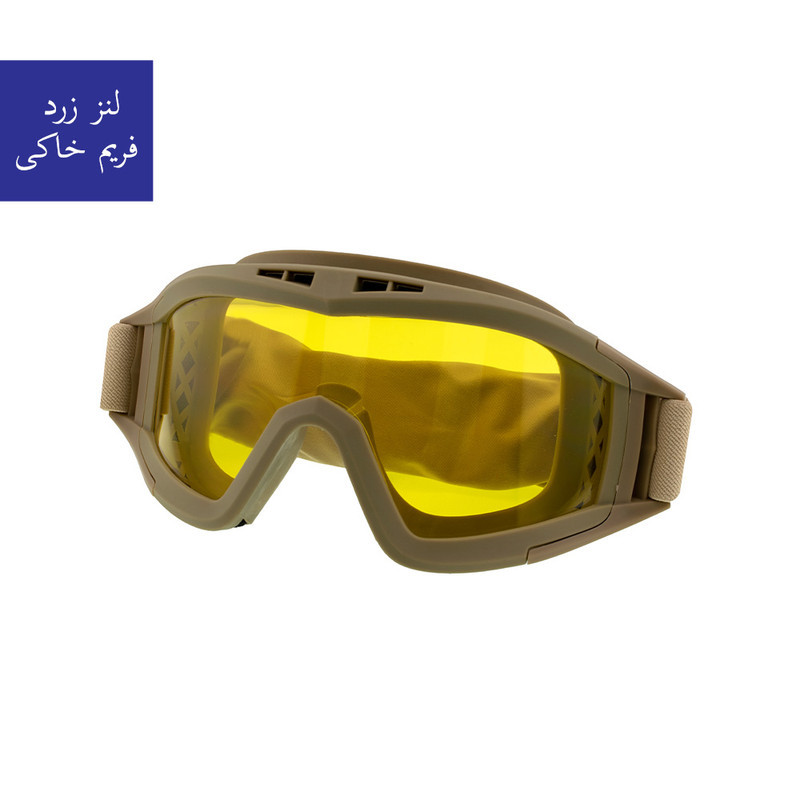 عینک موتور سواری برانت مدل تاکتیکال