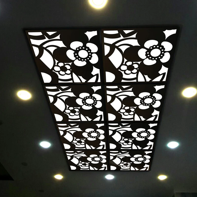 تایل سقفی آسمان مجازی بنی دکو مدل MC27 اندازه 60x60 سانتی متر مجموعه 4 عددی