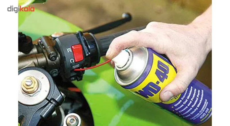 پک اسپری روان کننده WD-40 مدل GUMMY حجم 400 میلی لیتر بسته 2 عددی