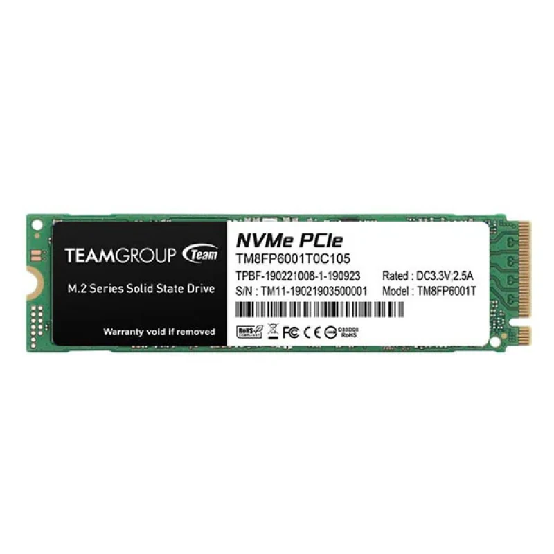 اس اس دی اینترنال تیم گروپ مدل M.2 MP33 ظرفیت 1 ترابایت